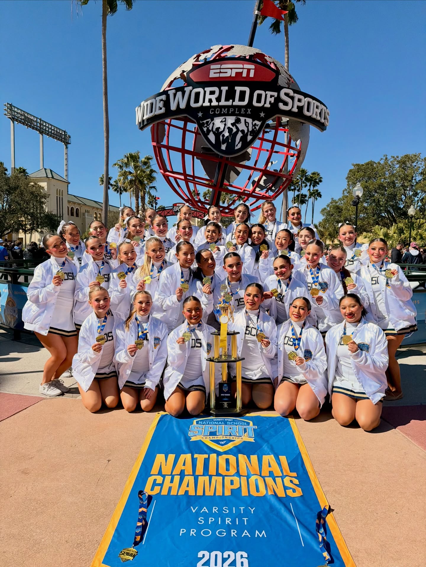Varsity Spirit Program National Champions