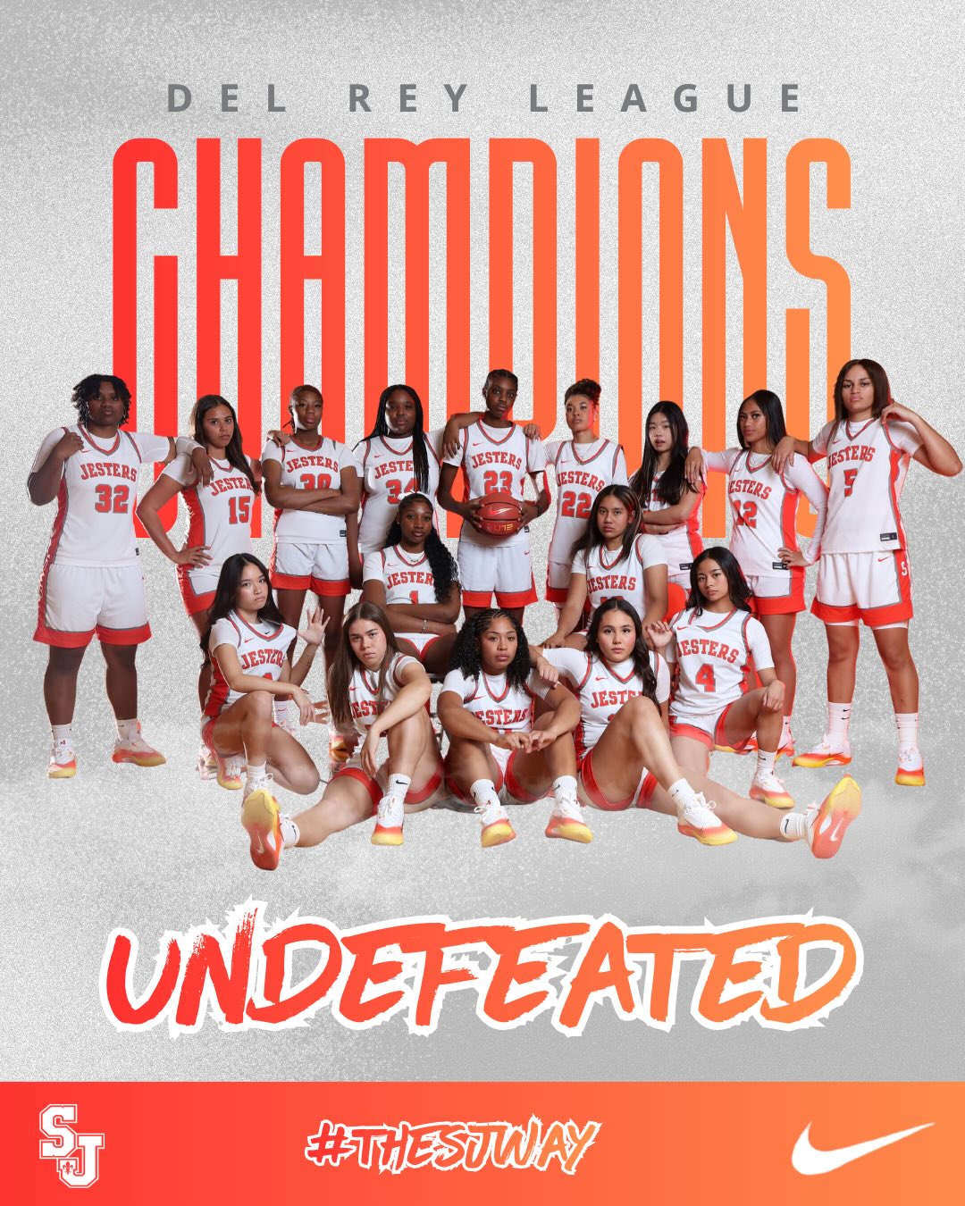 League Champions Basketball team